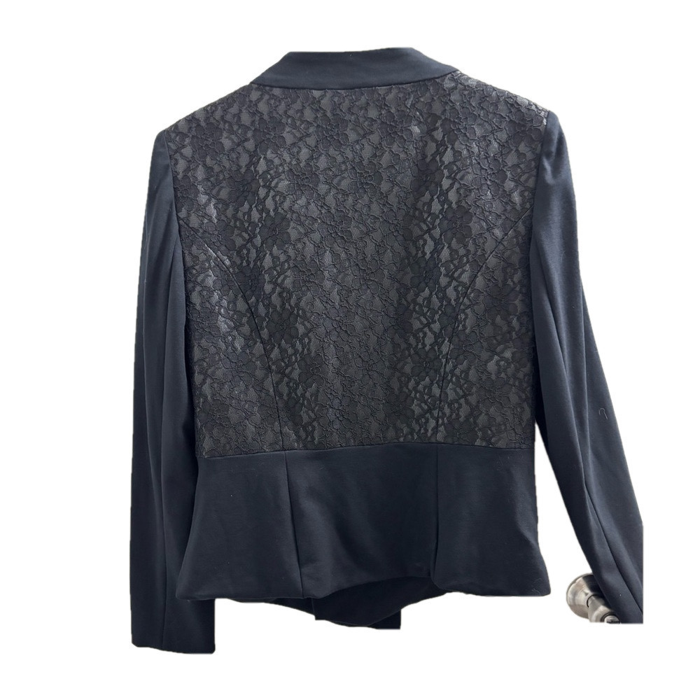 Cache Black Asymmetrical Blazer with Lace
Size 12 - Picture 6 of 6